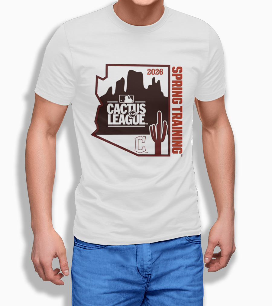 Cleveland Guardians 2026 Cactus League Arizona Spring Training T-Shirt
