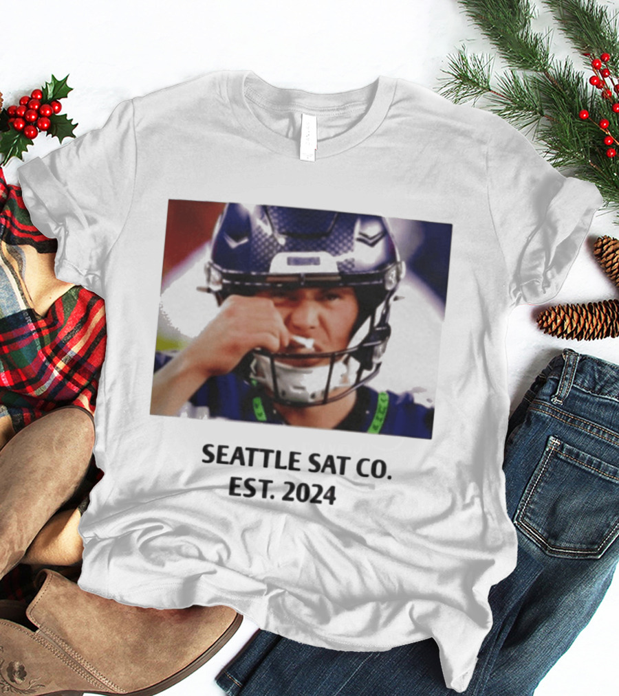 Seattle Sat Co. Est. 2024 Seahawks Parade Myers T-Shirt