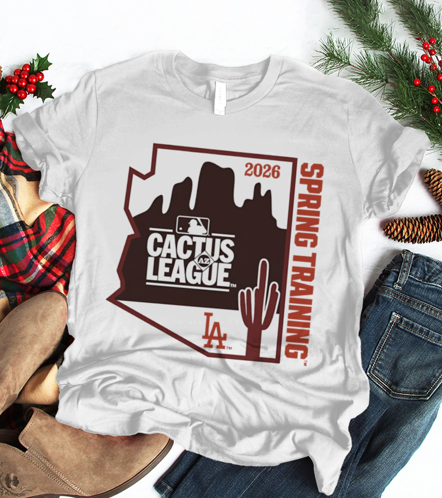 Los Angeles Dodgers 2026 Cactus League Spring Training Arizona T-Shirt