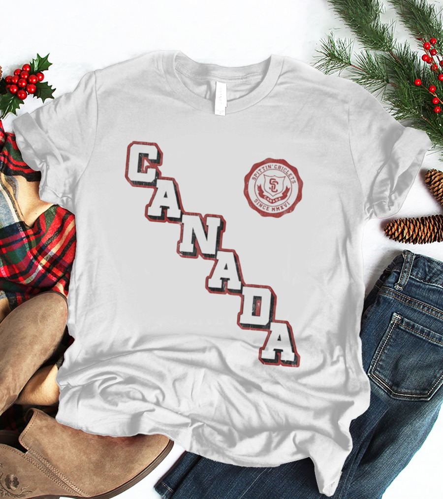 Spittin' Chiclets Canada Since MMXIV T-Shirt