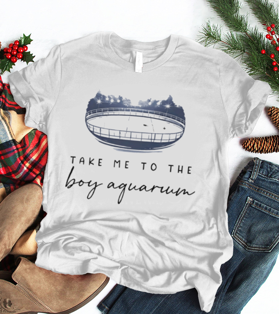 Take Me To The Boy Aquarium Stadium Themed Aesthetic T-Shirt
