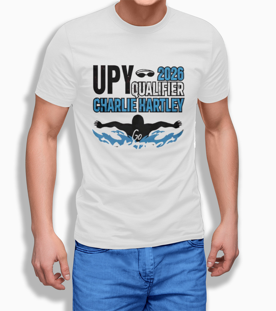UPY 2026 Qualifier Charlie Hartley Swimming Otter Racer T-Shirt