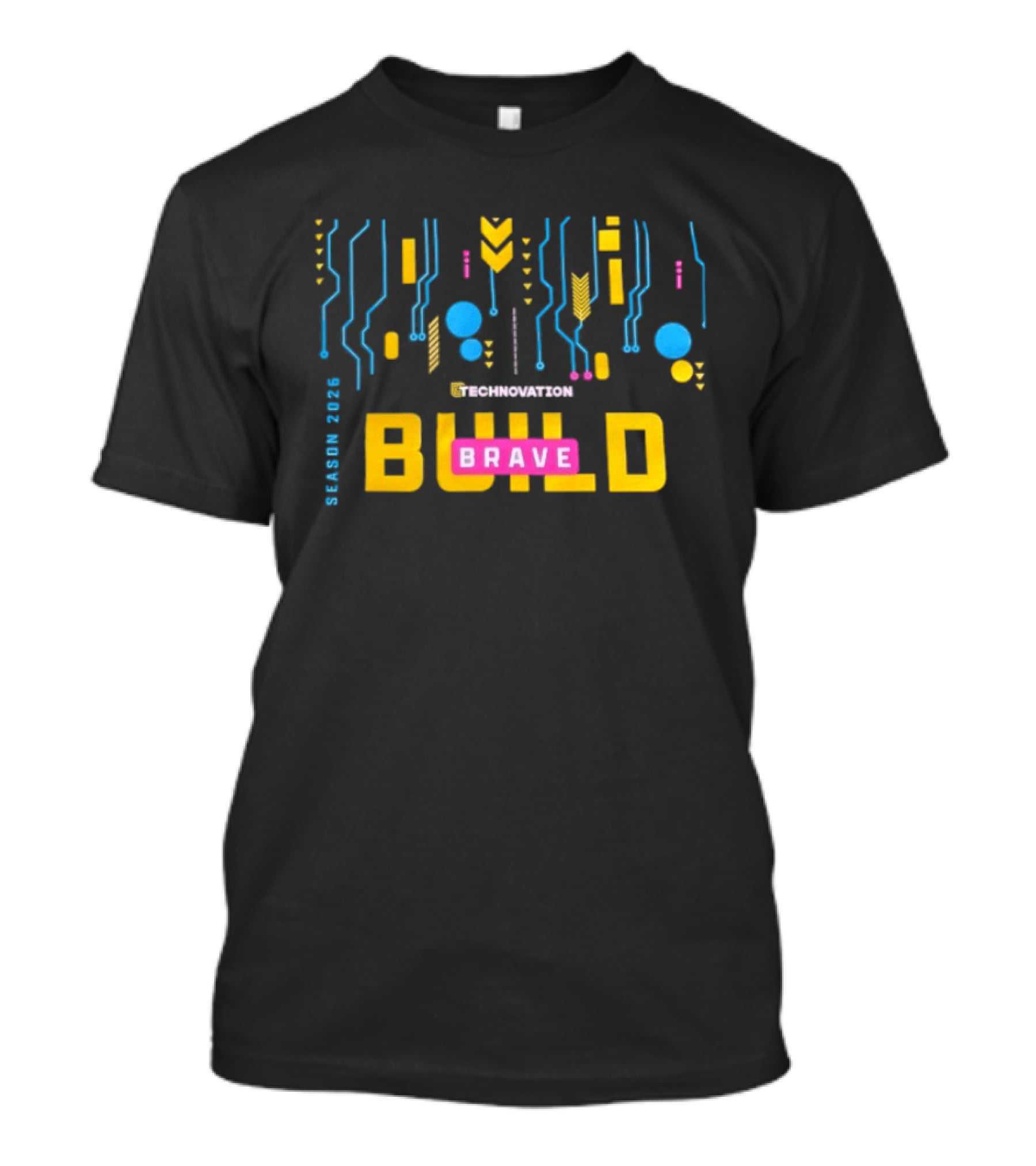 Technovation Girls Season 2026 Build Brave T-Shirt