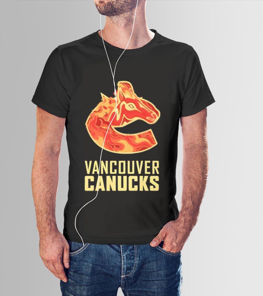 Vancouver Canucks Lunar New Year Horsefire 2026 T-Shirt