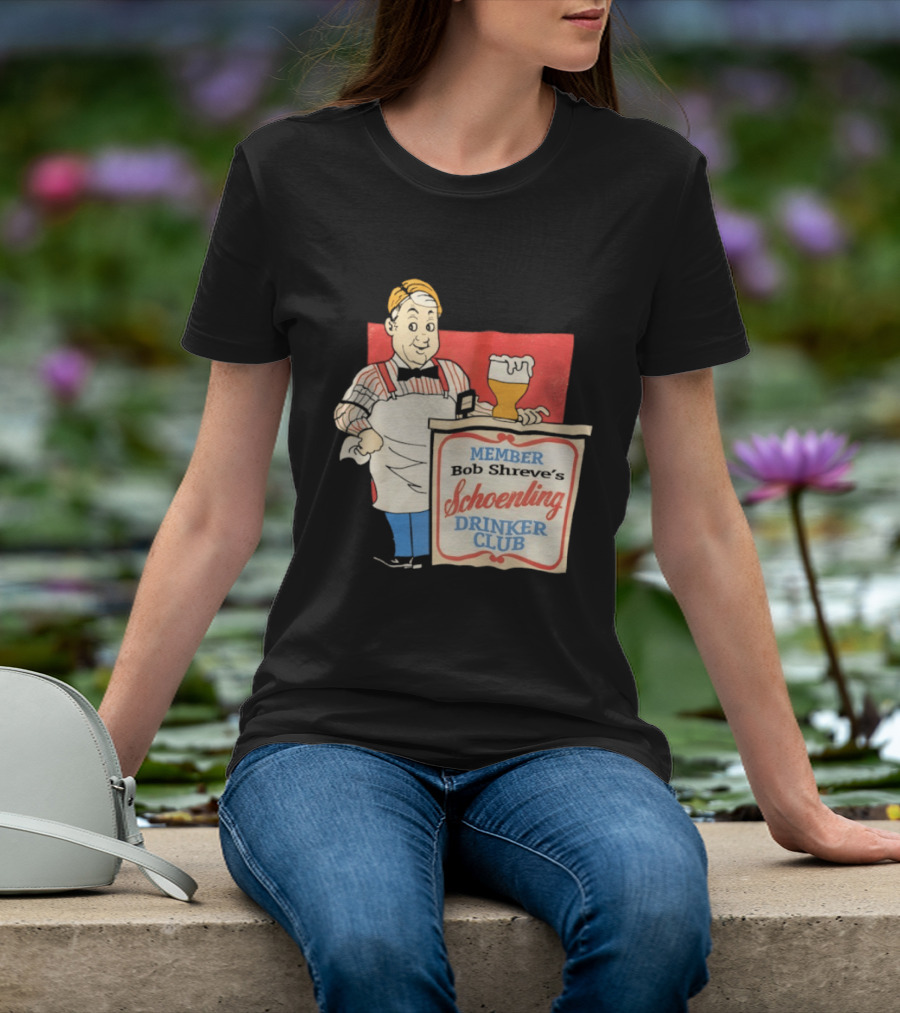 MEMBER Bob Shreve's Schoenling Drinker Club Beer T-Shirt