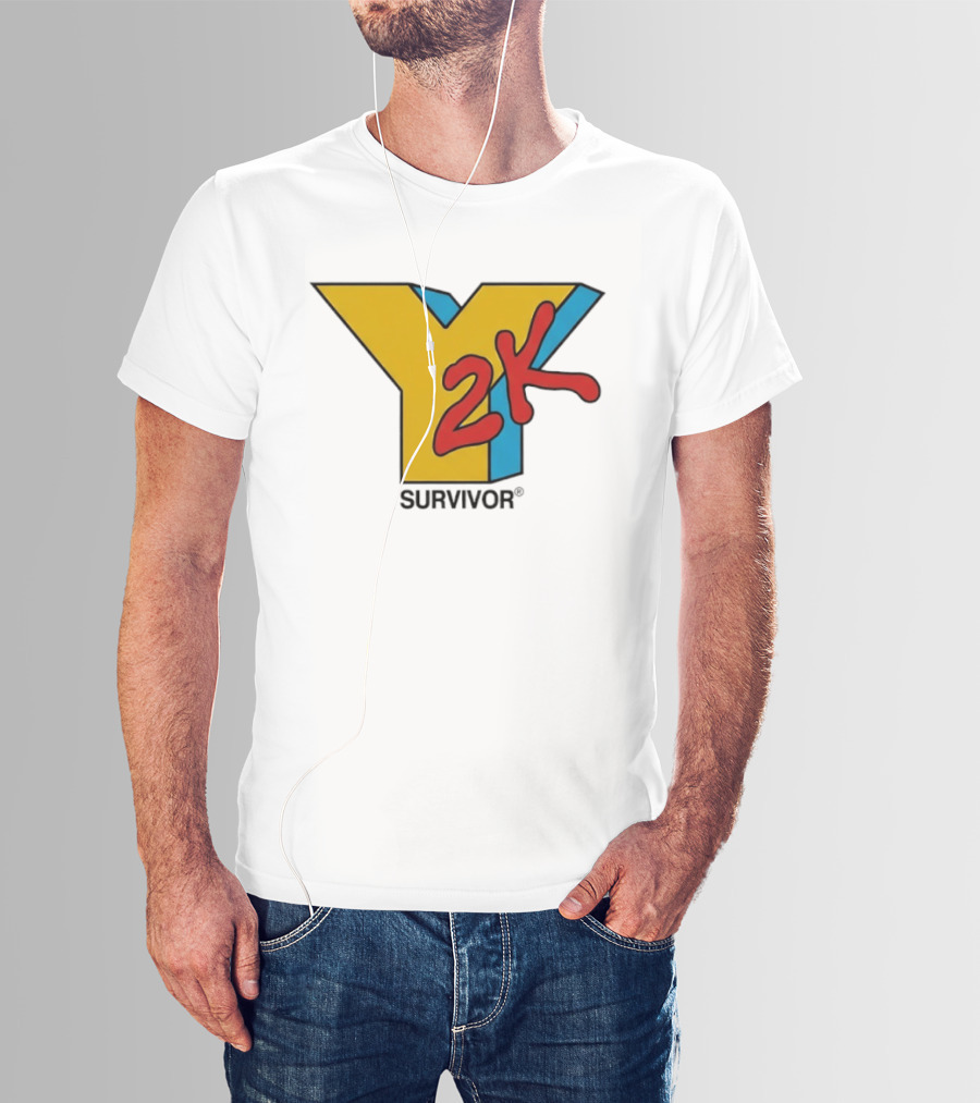 Y2K Survivor Retro 2000s Nostalgia Fashion Trend T-Shirt