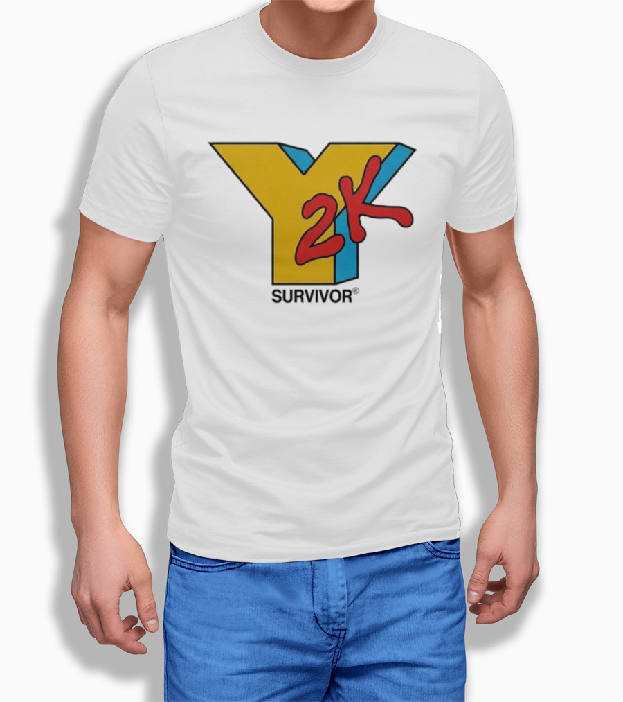 Y2K Survivor Retro 2000s Nostalgia Fashion Trend T-Shirt