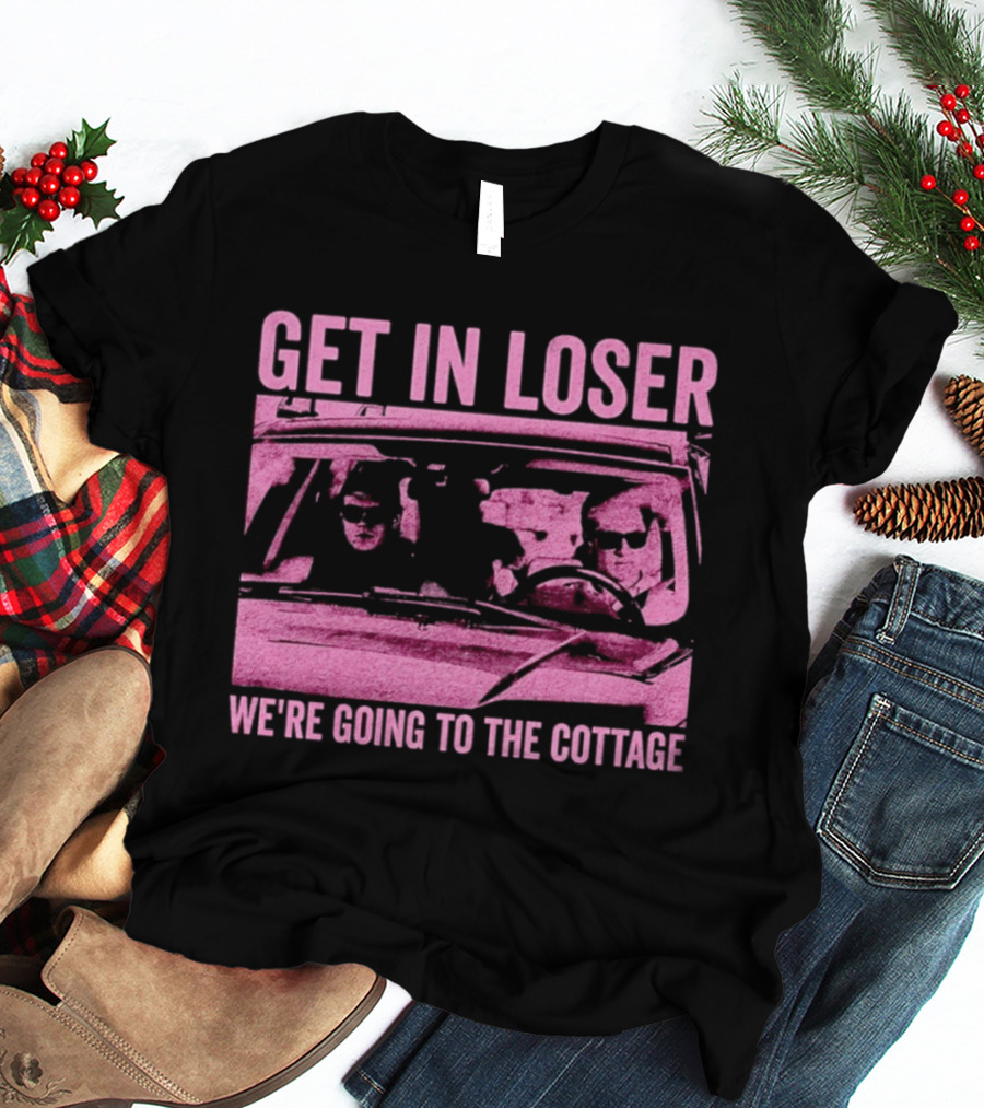 Get In Loser We're Going To The Cottage Heated Rivalry Car Scene T-Shirt