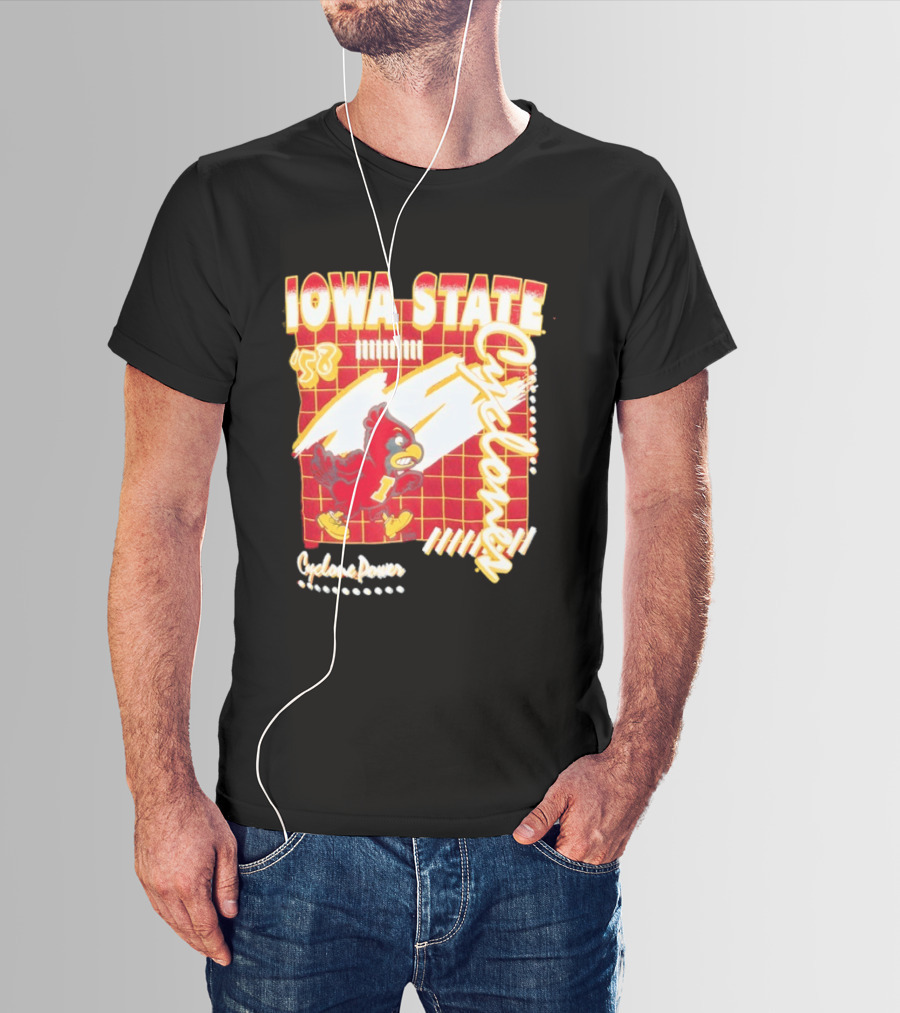 Iowa State Cyclones 58 Cyclone Power T-Shirt