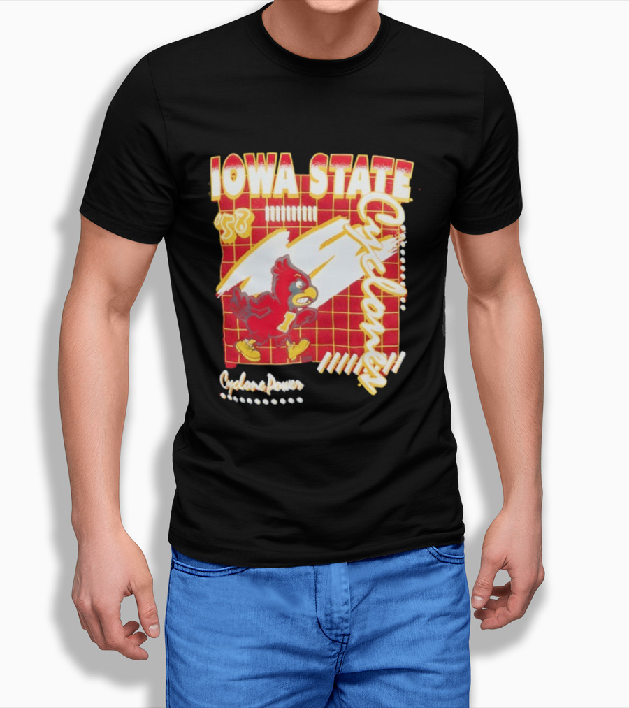 Iowa State Cyclones 58 Cyclone Power T-Shirt