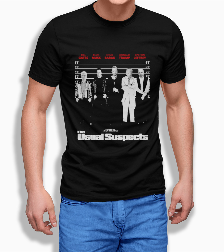 Bill Barack Trump Jeffrey The Usual Suspects T-Shirt