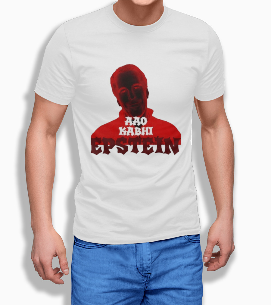 Aao Kabhi Epstein Edgy Meme T-Shirt