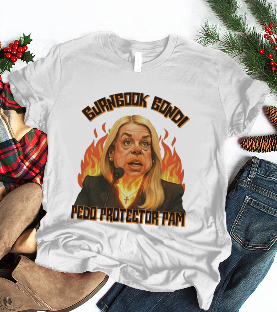 Burnbook Bondi Pedo Protector Pam Flame T-Shirt