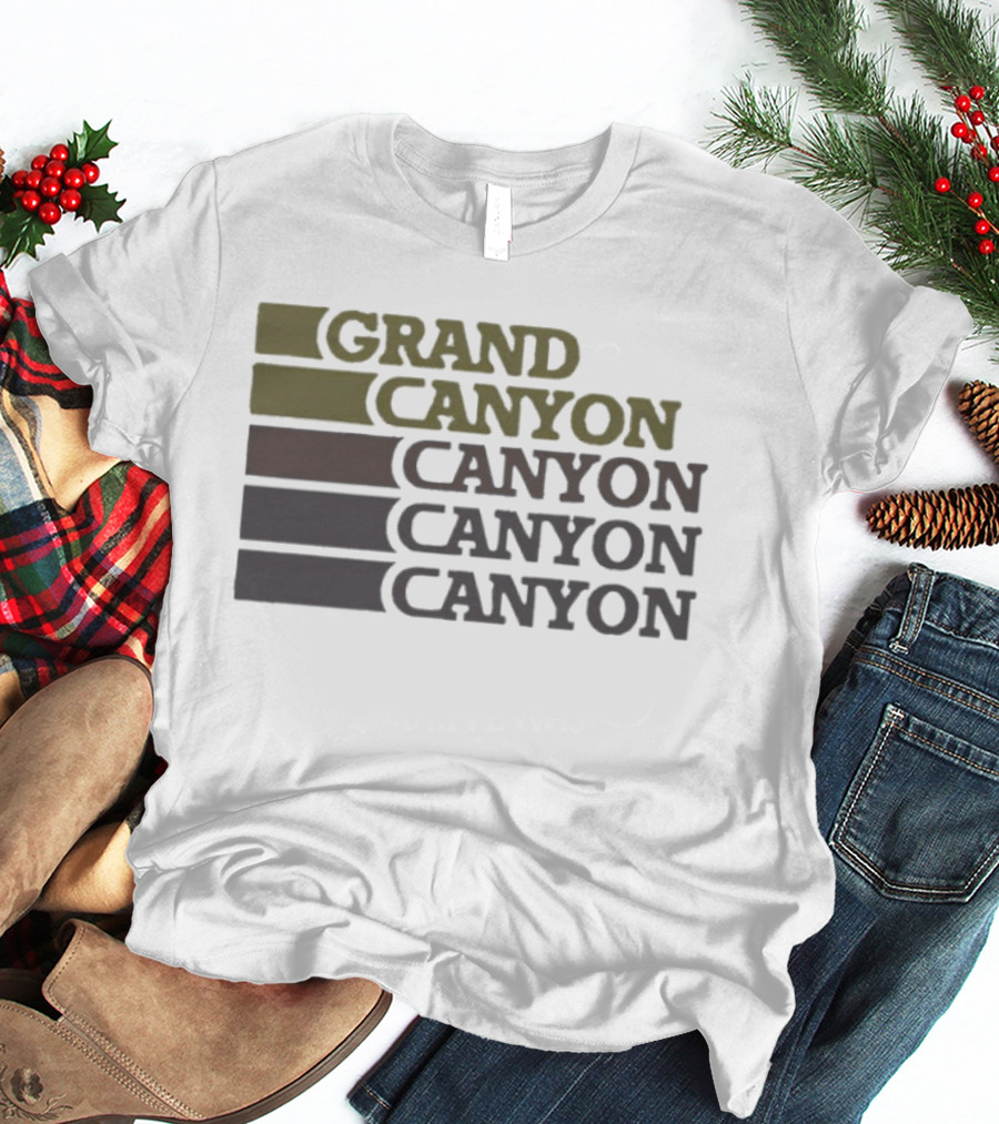 Dale Doback Grand Canyon Vintage Retro Style Scenic T-Shirt
