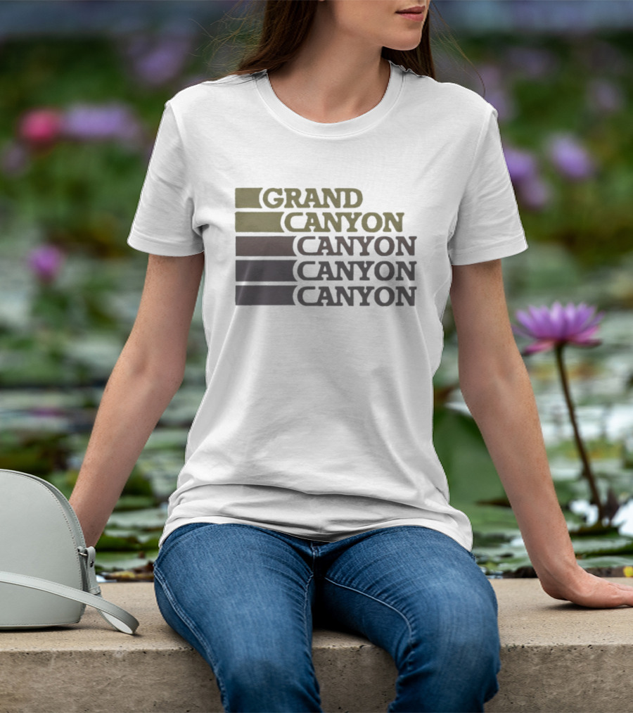 Dale Doback Grand Canyon Vintage Retro Style Scenic T-Shirt