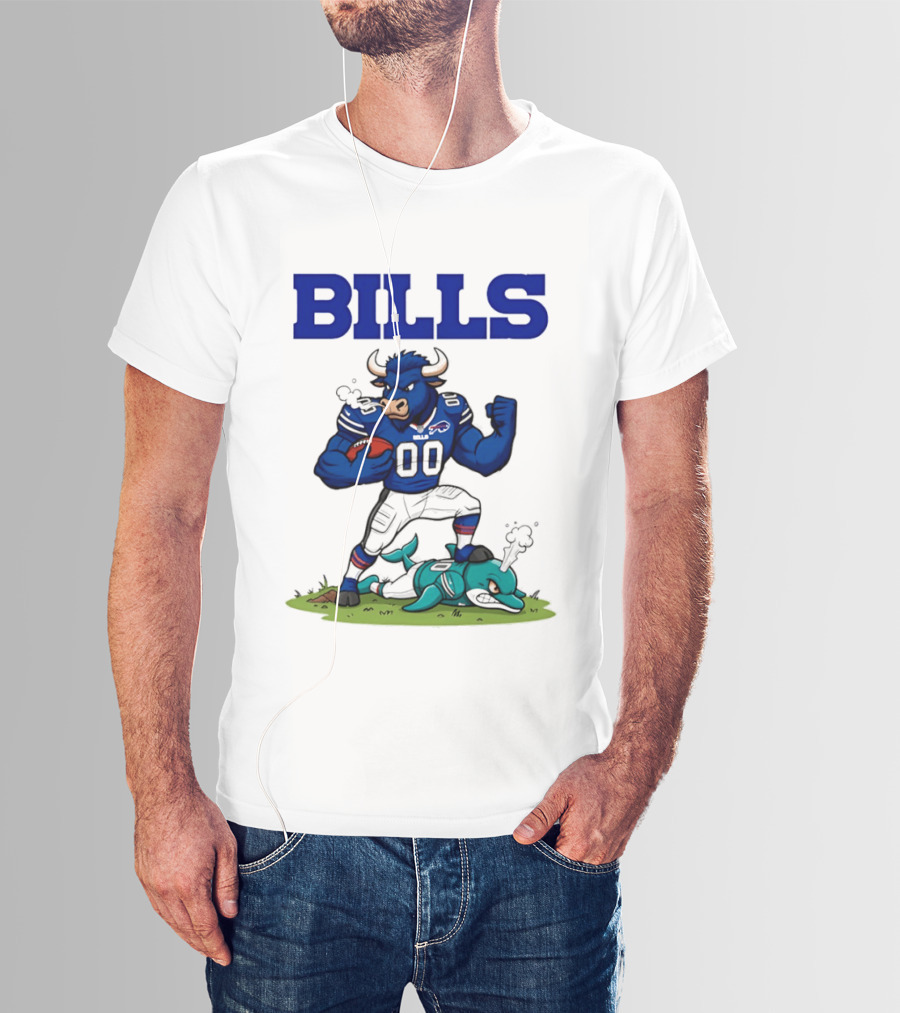 Buffalo Bills Vs Miami Dolphins Beat Dolphins Rivalries T-Shirt