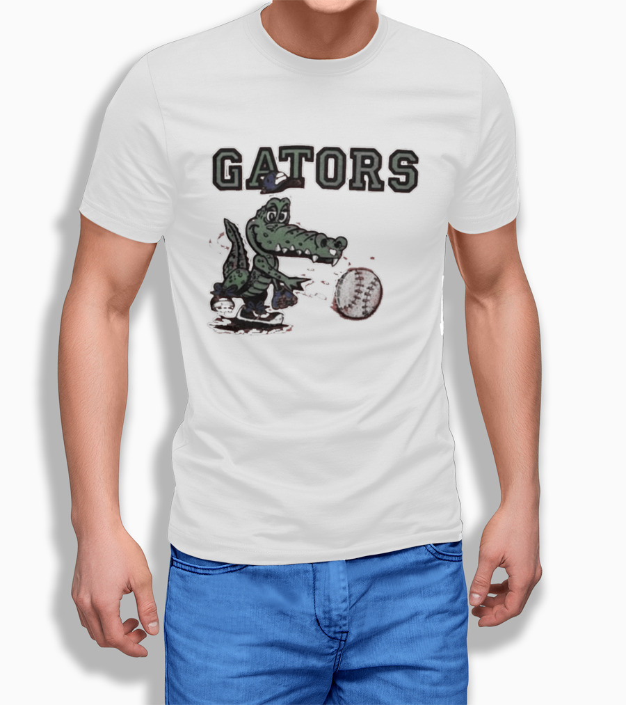 Florida Gators Basketball Mascot Image T-Shirt