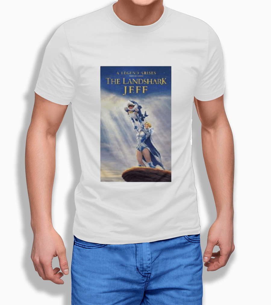 A Legend Arises The Landshark Jeff Emma Frost Lion King Scene T-Shirt