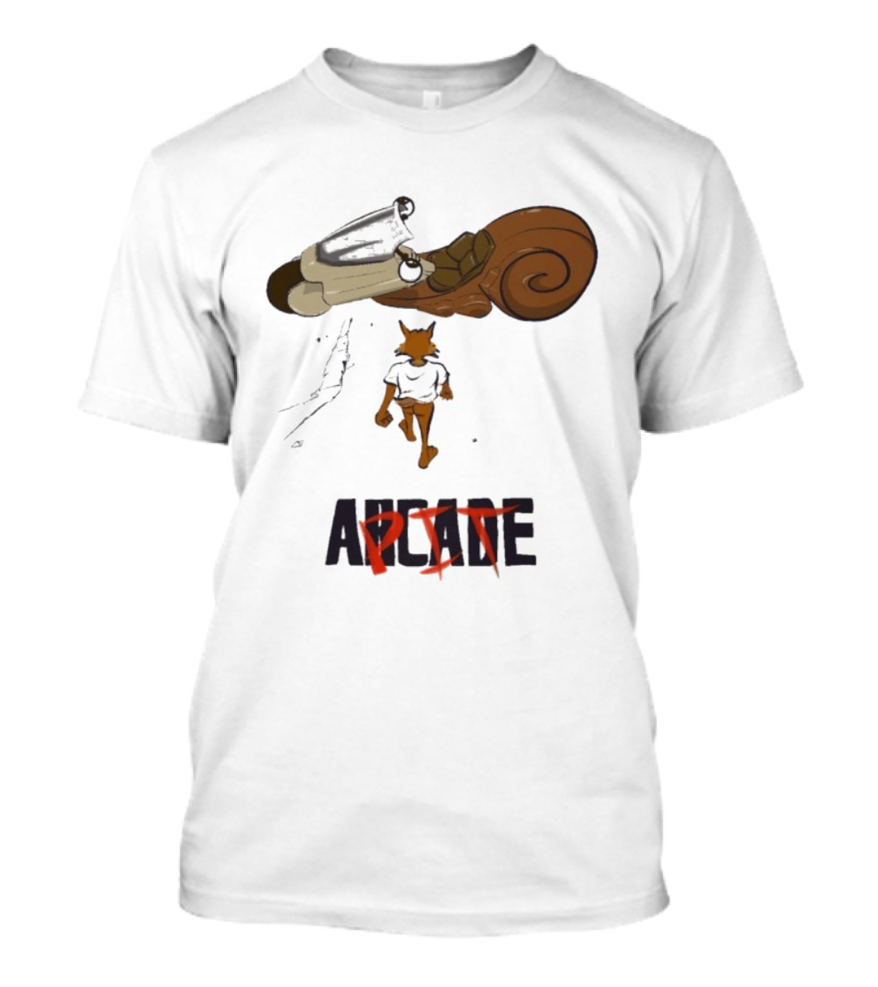 Smight Akira Arcade Pit Retro Futuristic Motorcycle Adventure T-Shirt