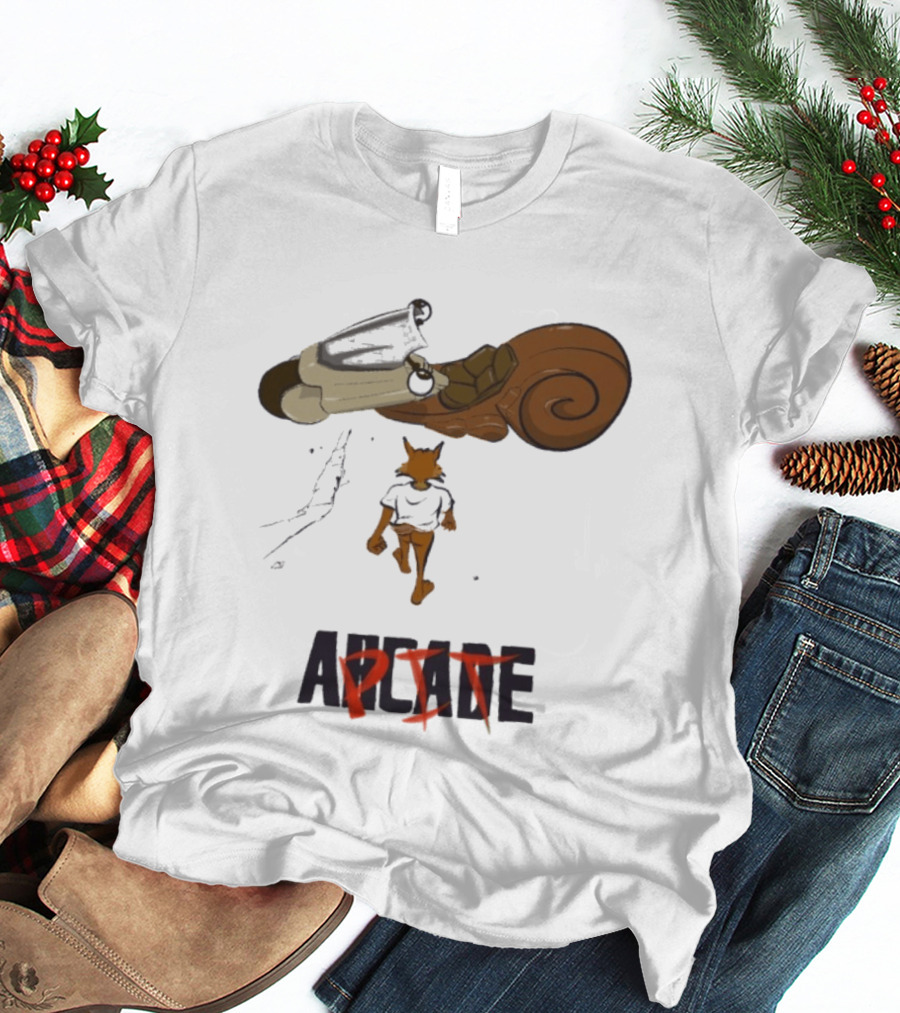 Smight Akira Arcade Pit Retro Futuristic Motorcycle Adventure T-Shirt