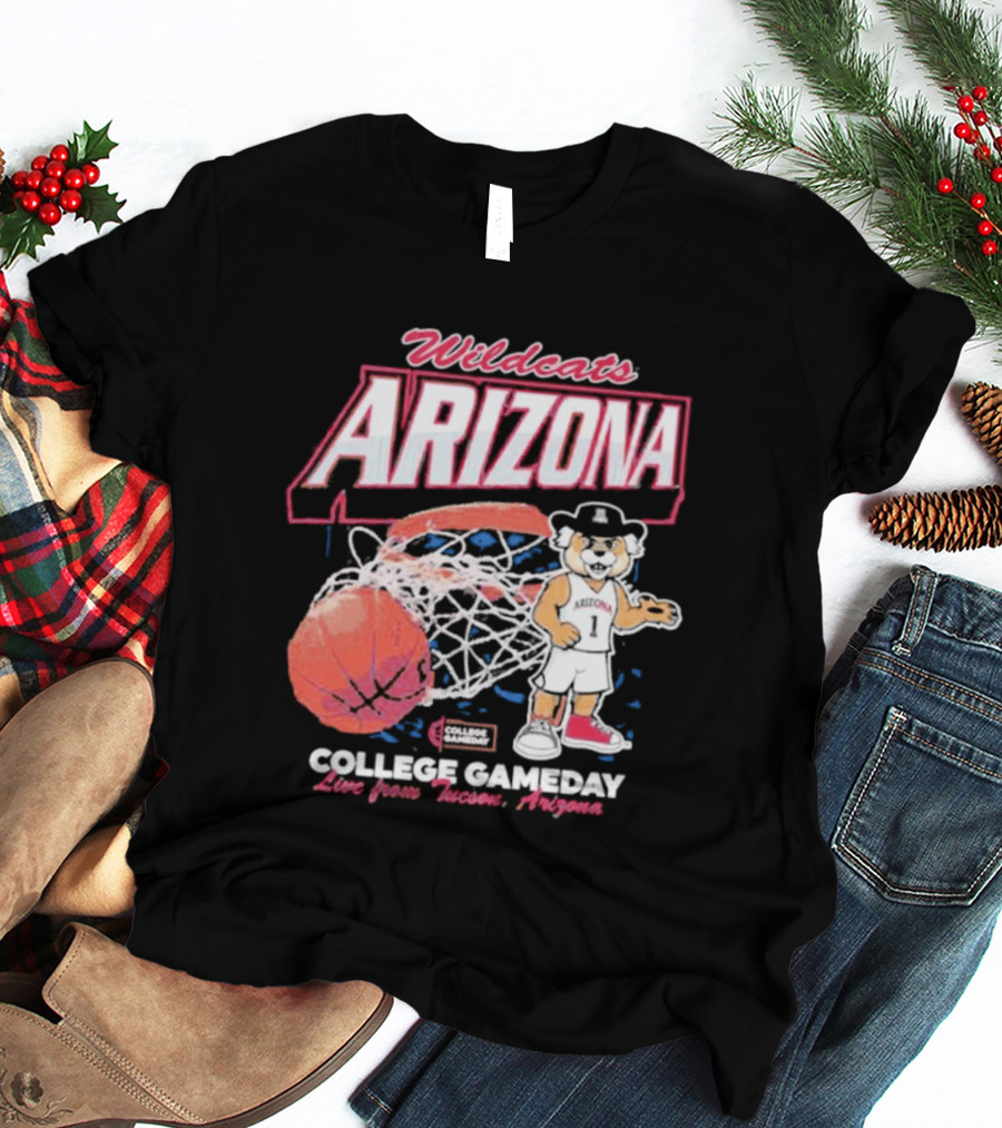 Arizona Wildcats College Gameday Live From Tucson T-Shirt