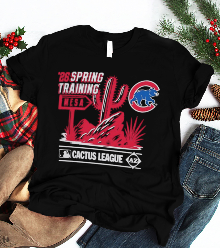 Chicago Cubs 2026 Cactus League Spring Training T-Shirt