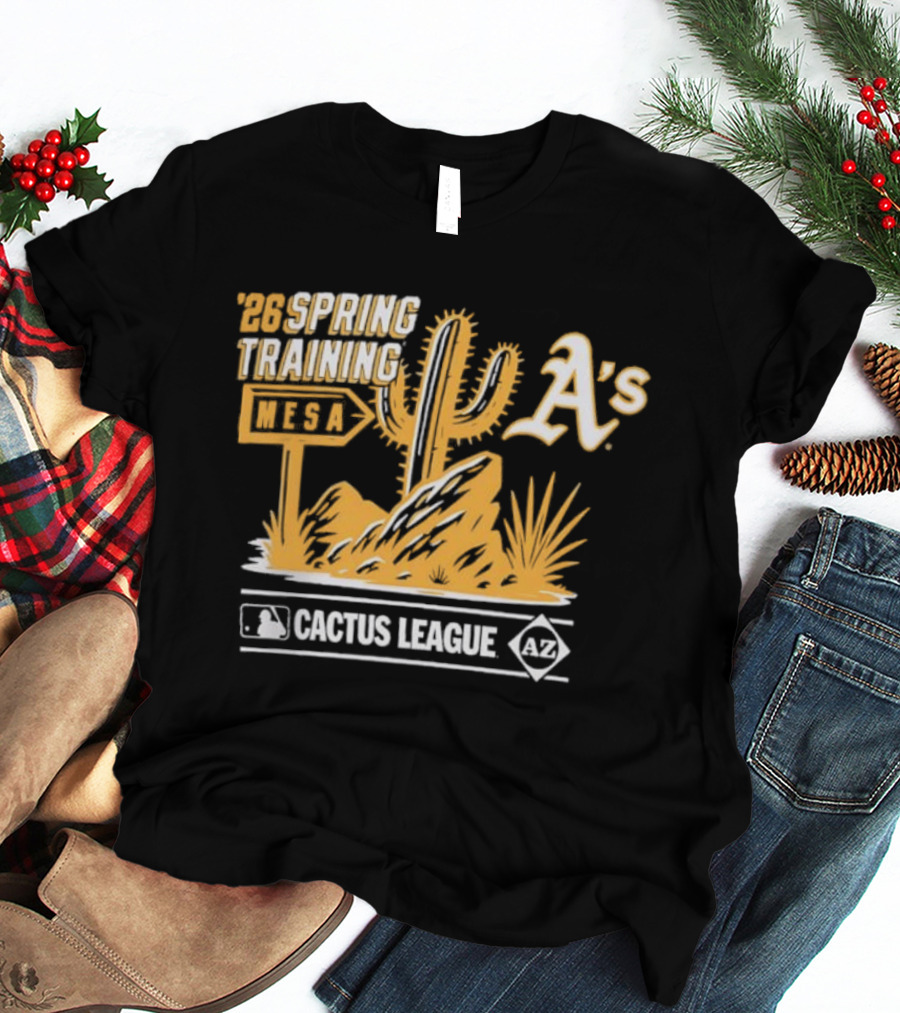 Oakland Athletics 2026 Spring Training Arizona Cactus League A's Baseball T-Shirt