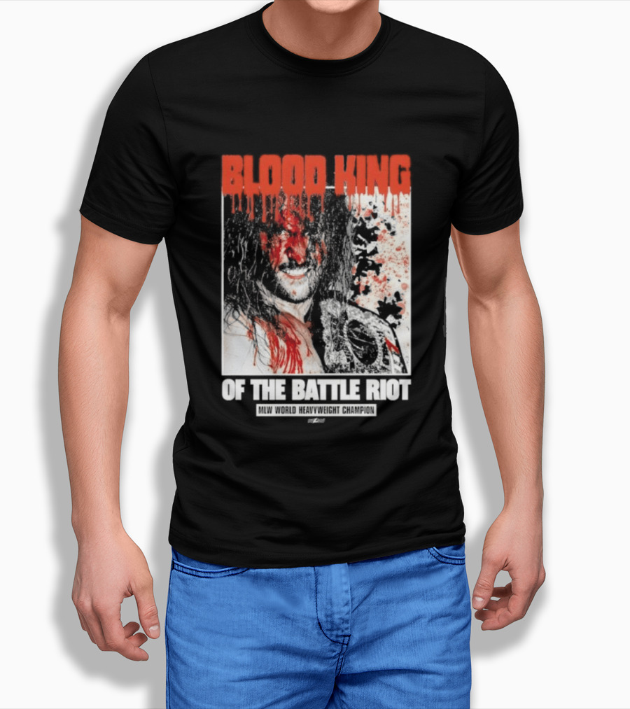 Blood King Of The Battle Riot Killer Kross T-Shirt