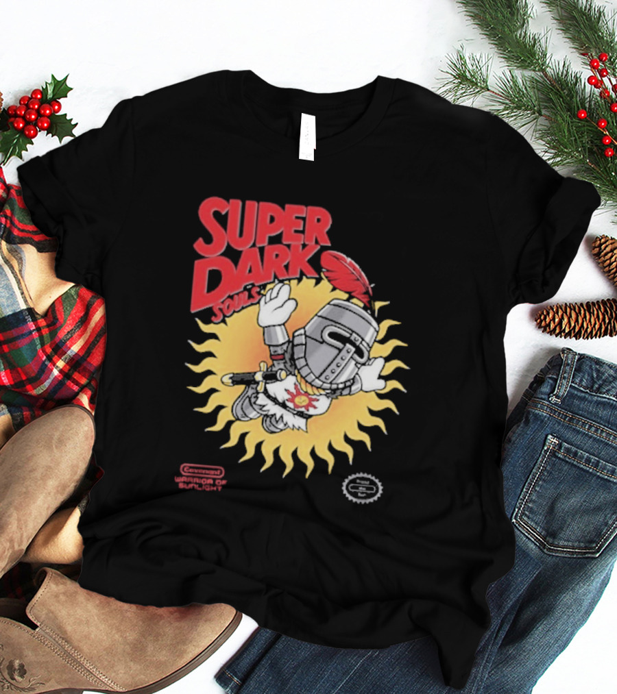 Super Dark Souls Praise The Sun Solaire T-Shirt