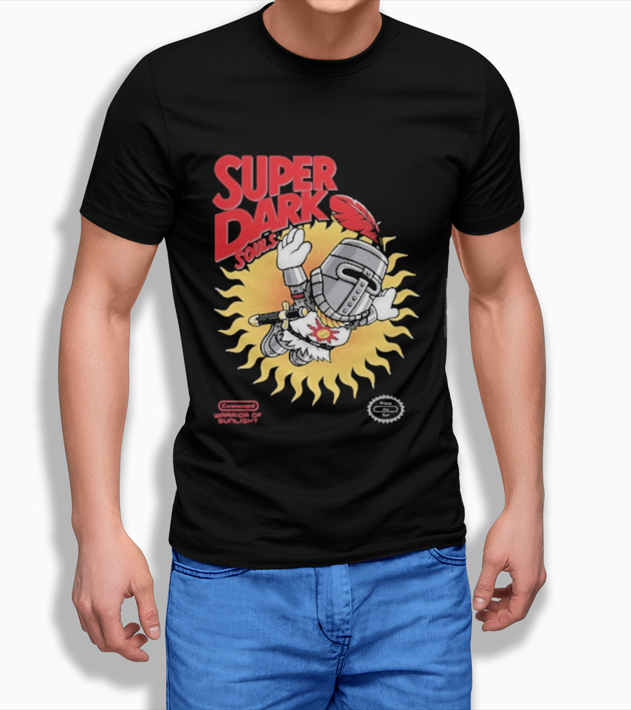 Super Dark Souls Praise The Sun Solaire T-Shirt