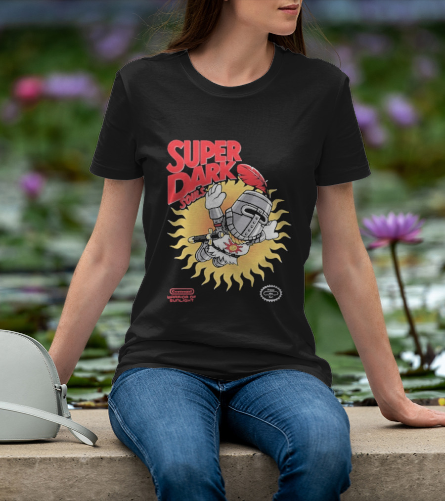 Super Dark Souls Praise The Sun Solaire T-Shirt