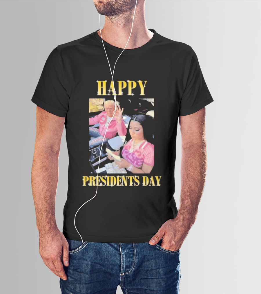 Happy Presidents Day Trump Nicky T-Shirt
