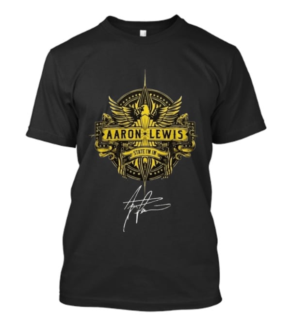 Aaron Lewis State I'm In Tour 2026 Eagle T-Shirt