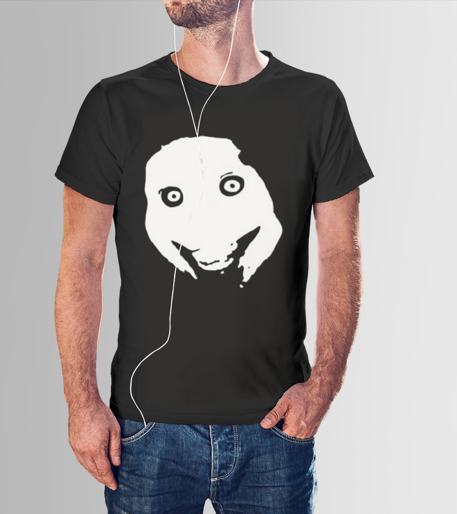 Remera Jeff The Killer Creepy Face Distorted Horror Meme T-Shirt