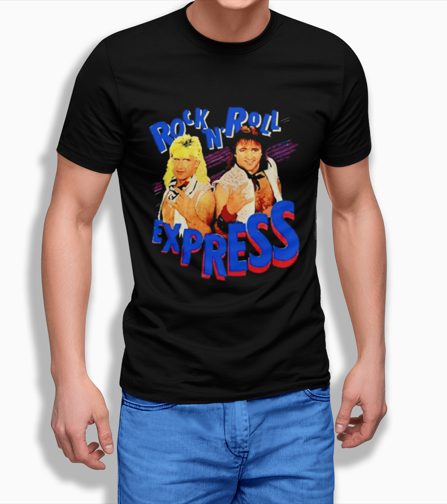 Rock N Roll Express Wrestling Tag Team Legends T-Shirt
