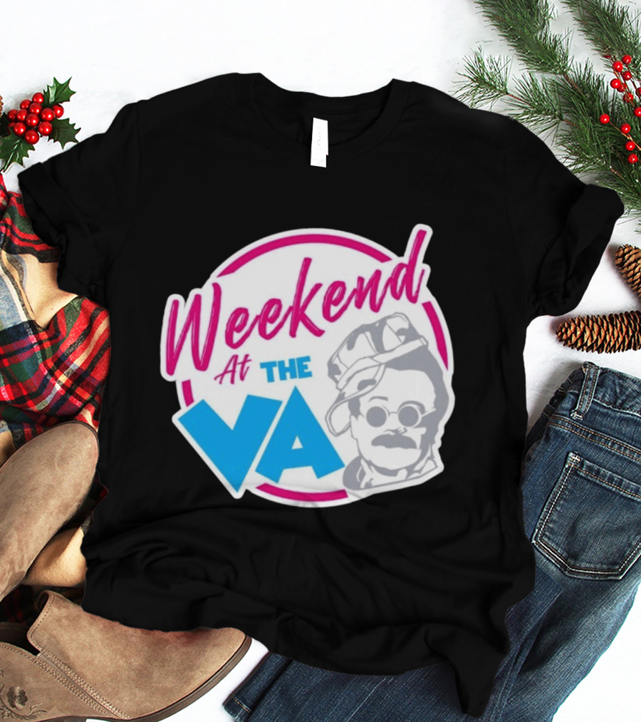 Weekend At The VA Iconic Silhouette Throwback T-Shirt