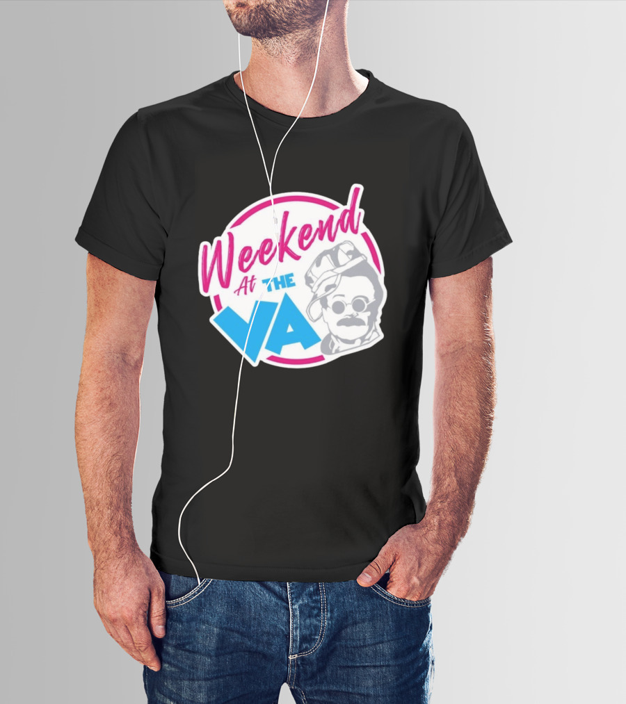 Weekend At The VA Iconic Silhouette Throwback T-Shirt