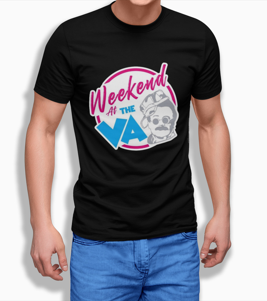 Weekend At The VA Iconic Silhouette Throwback T-Shirt