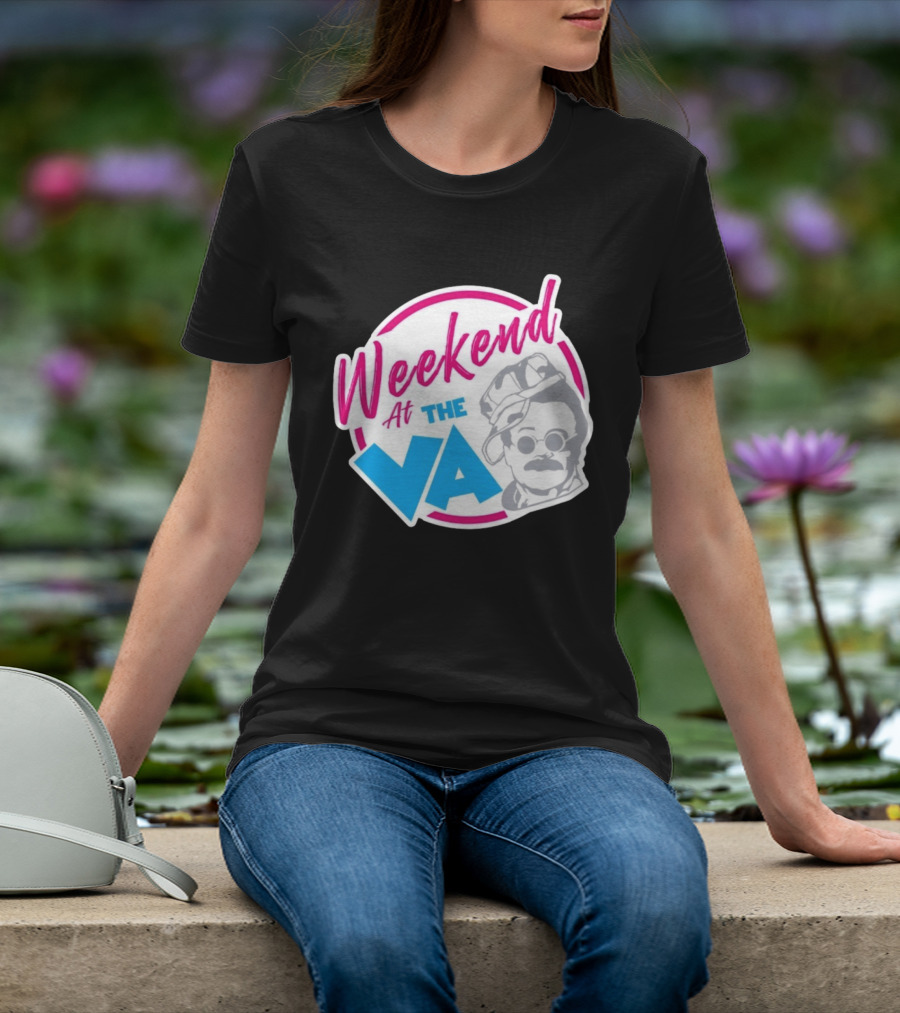 Weekend At The VA Iconic Silhouette Throwback T-Shirt