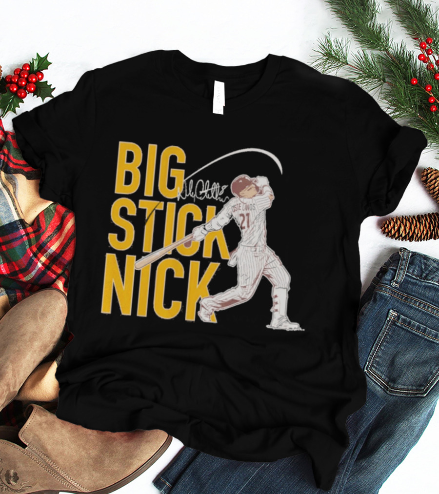 Big Stick Nick Castellanos Padres Baseball T-Shirt