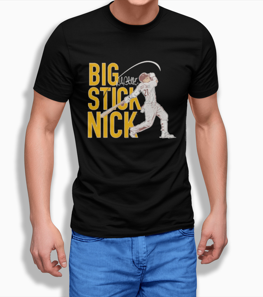 Big Stick Nick Castellanos Padres Baseball T-Shirt