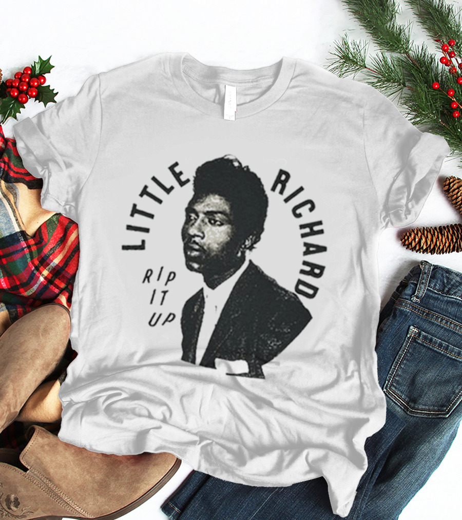 Little Richard Rip It Up Vintage Style Iconic Music T-Shirt