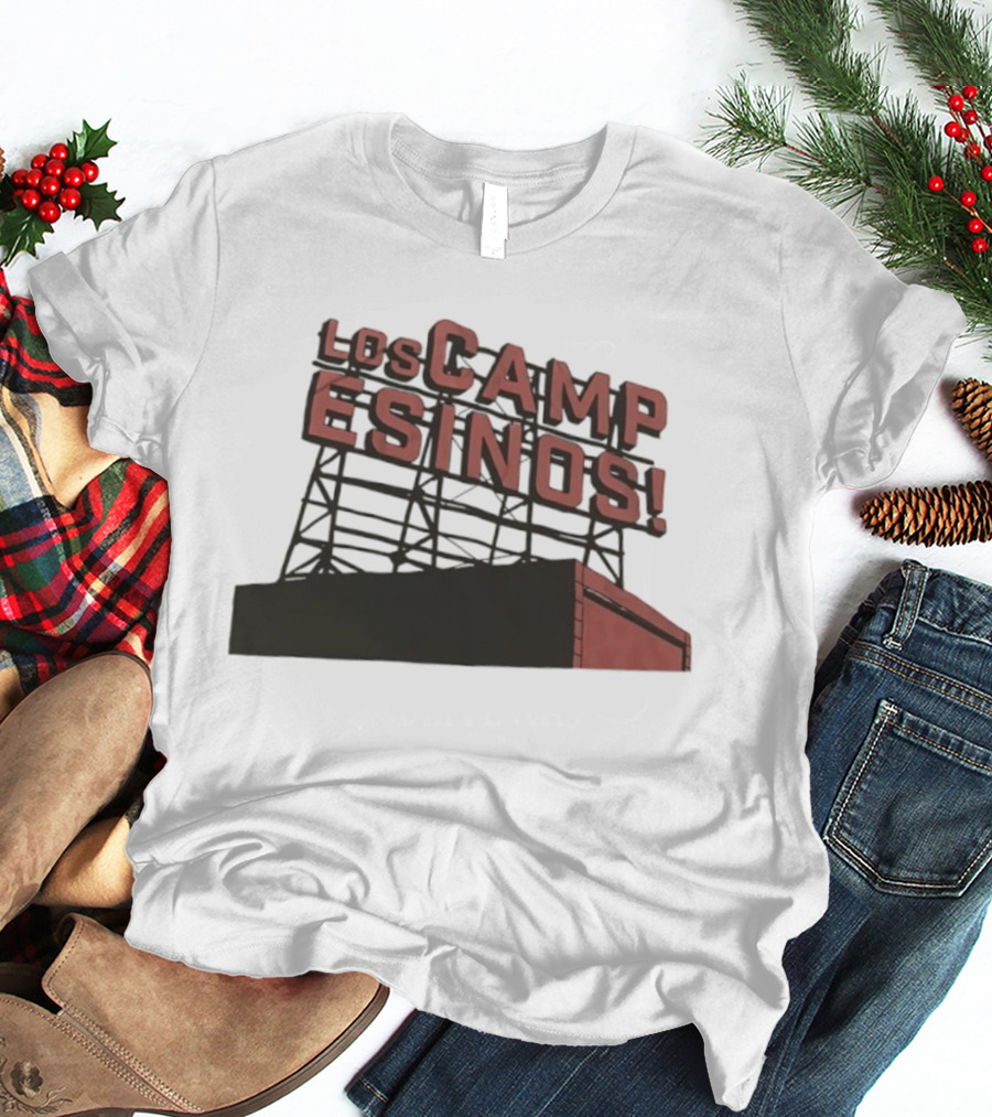 Los Campesinos Retro Marquee Sign T-Shirt