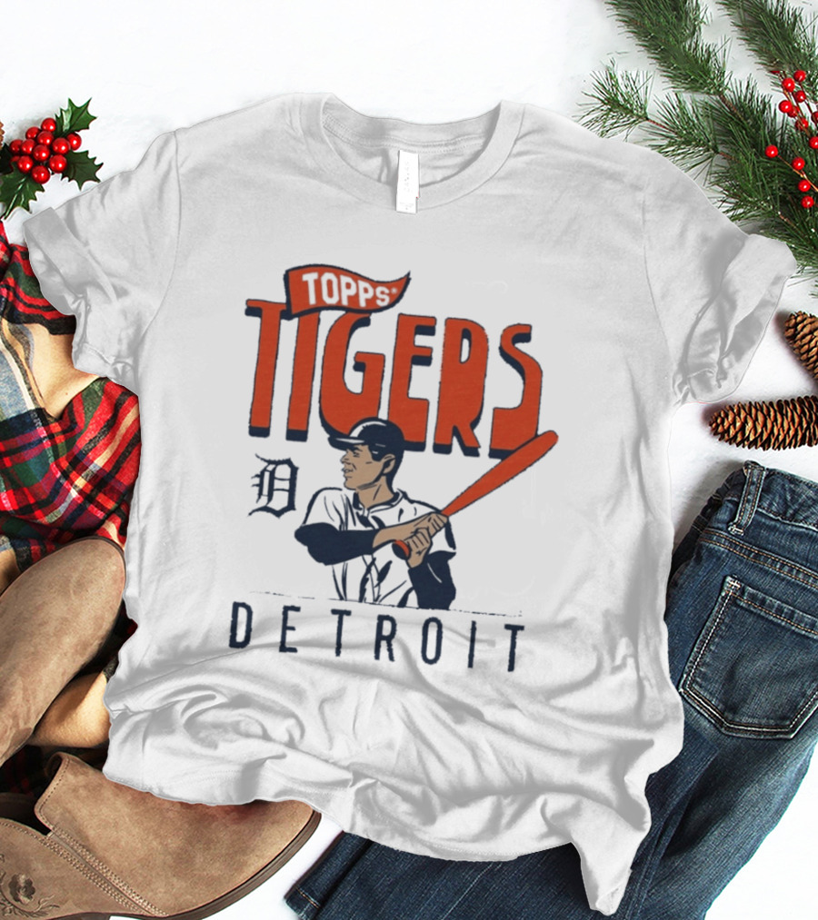 MLB Topps Detroit Tigers Raglan Player T-Shirt