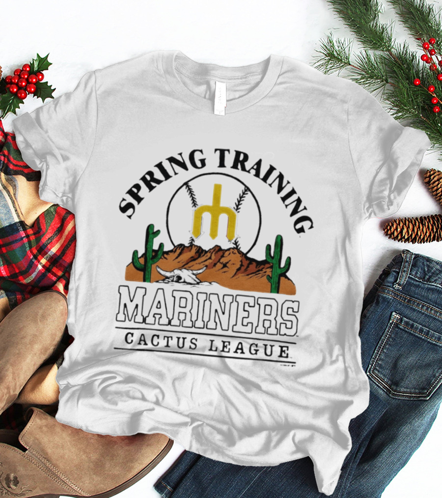 Seattle Mariners Spring Training 2026 Cactus League Desert T-Shirt