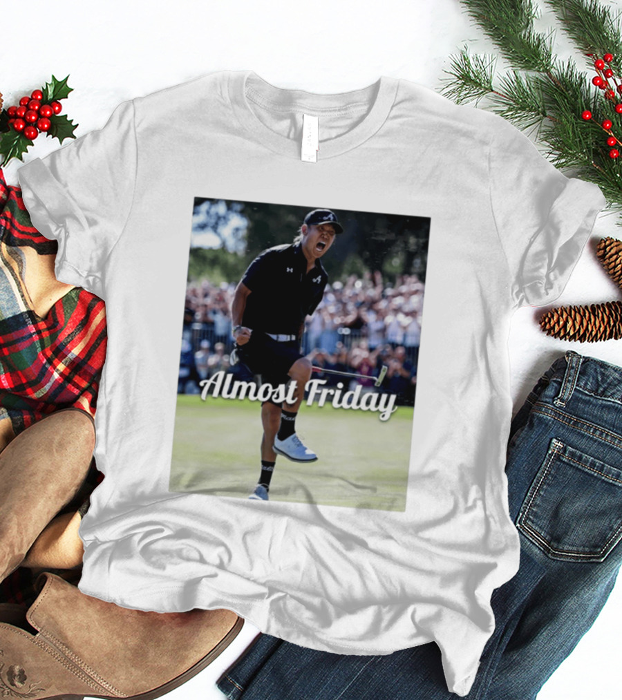 Anthony Kim Almost Friday Golf Comeback Celebration Moment T-Shirt