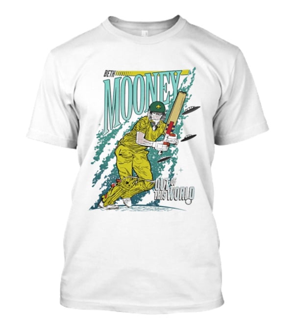 Beth Mooney Out Of This World Cricket T-Shirt