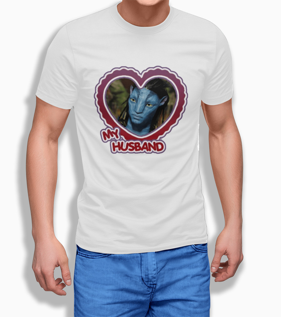 Jake Sully My Husband Avatar Heart Fan Favorite T-Shirt