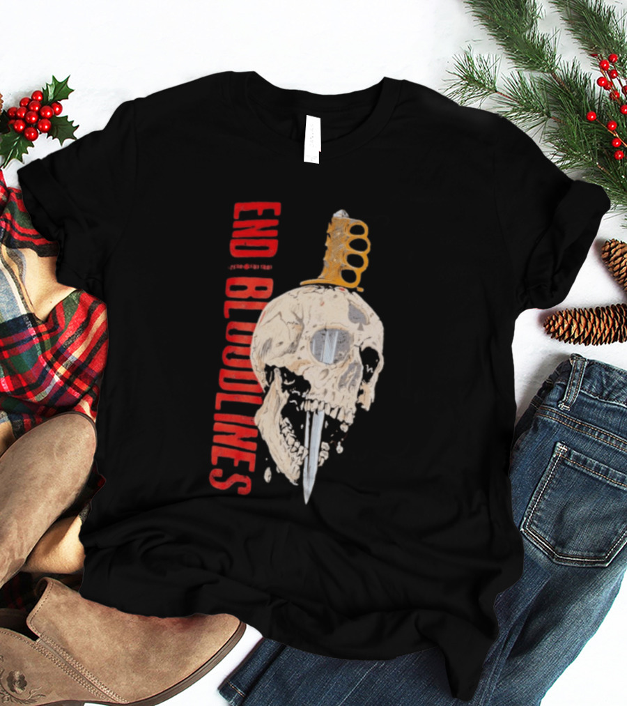 End Bloodlines Skull Dagger T-Shirt