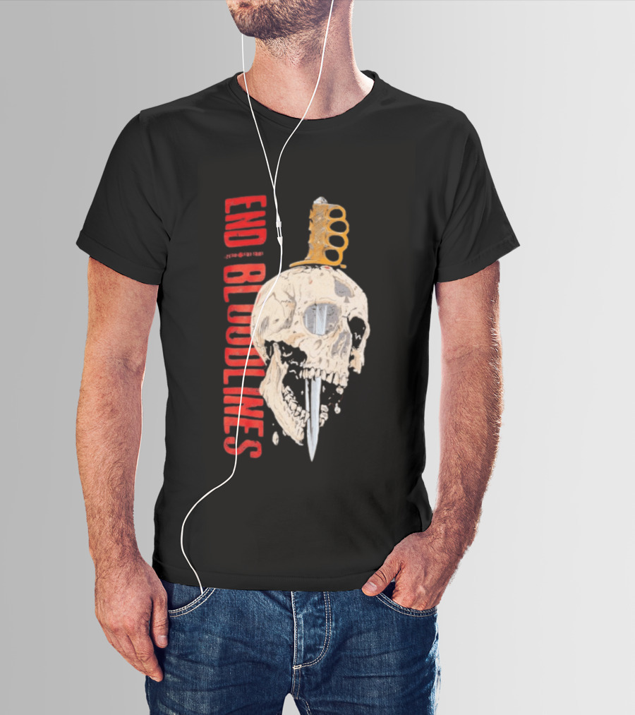 End Bloodlines Skull Dagger T-Shirt